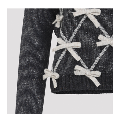MAYFEYR - Moschino - Bow Sweater - 262E09085503