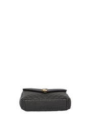 College Medium Shoulder Bag, Gold Hardware