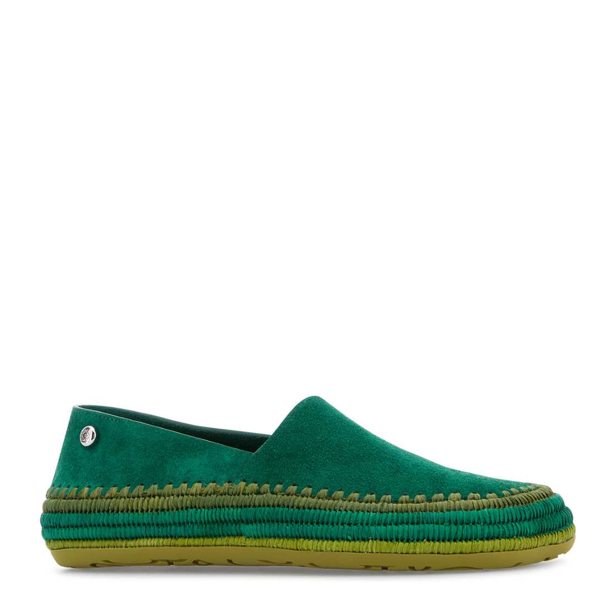 MAYFEYR - Loewe - Grass Green Suede Espadrilles - L815283X24GREEN