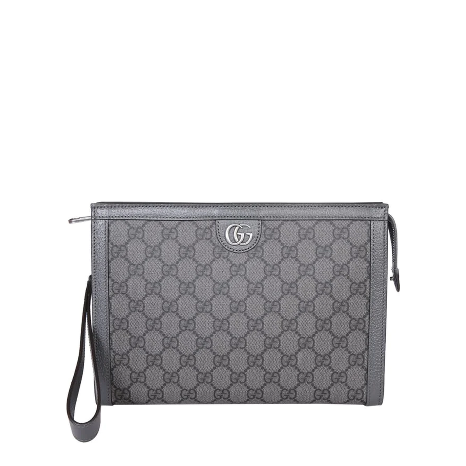 Ophidia Small Leather Pouch - Black