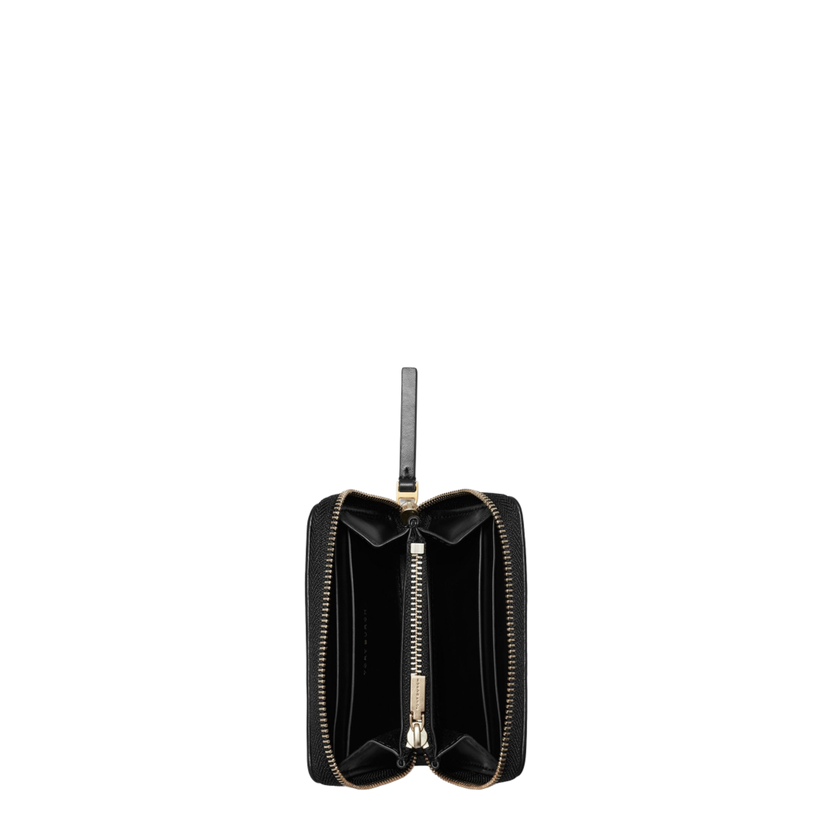 Small Zip Wallet - Black