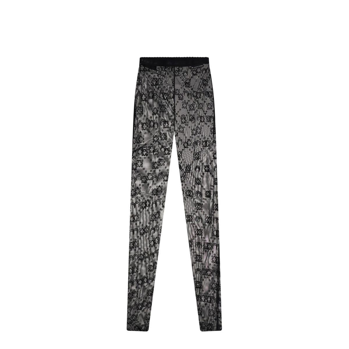 MAYFEYR - Marine Serre - Recycled Mesh Flocked Tights - WUW034ACJER0005BK99