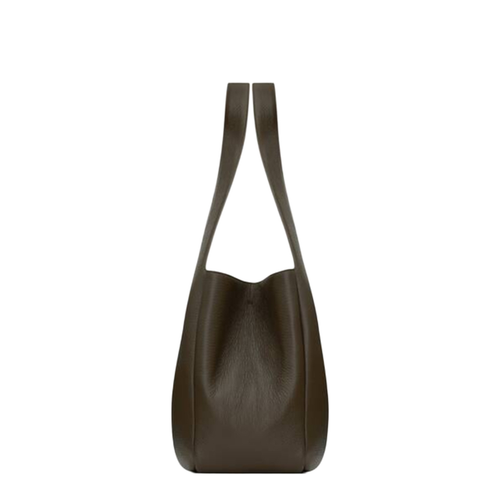 Grained Leather Tote Bag