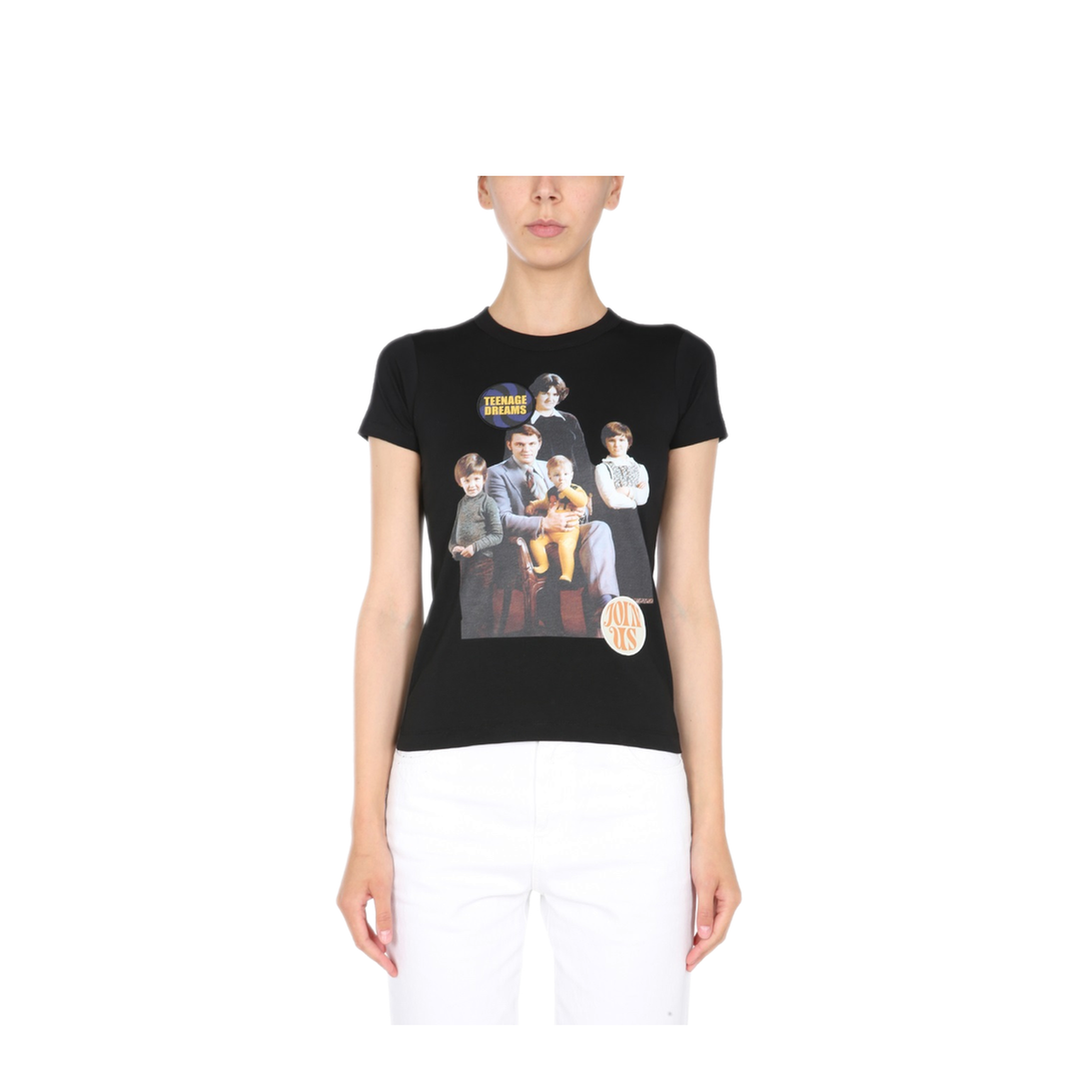 MAYFEYR - RAF SIMONS - Crew Neck T Shirt - 211W113190010099