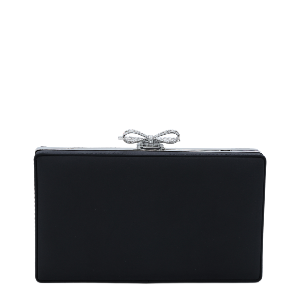 AQUA Crystal Clutch - Silver