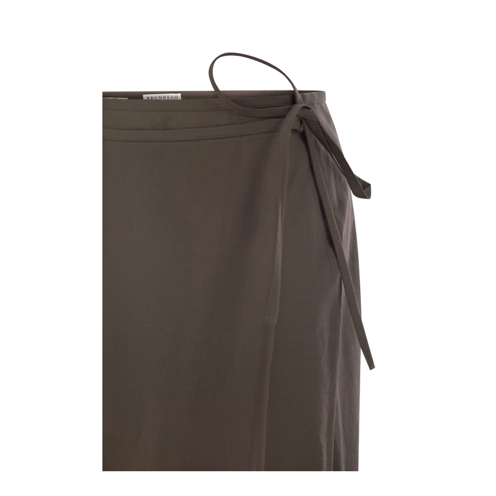 Fluid Skirt in Cotton Blend