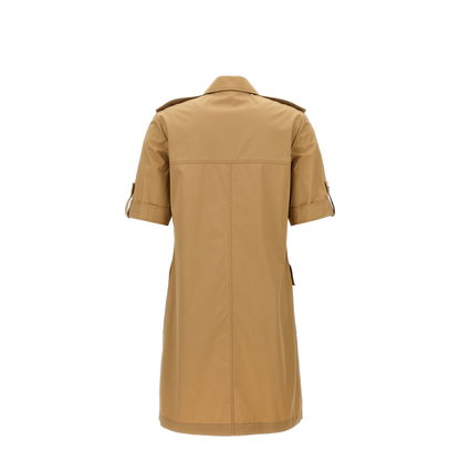 Cotton Camp Dress - Beige