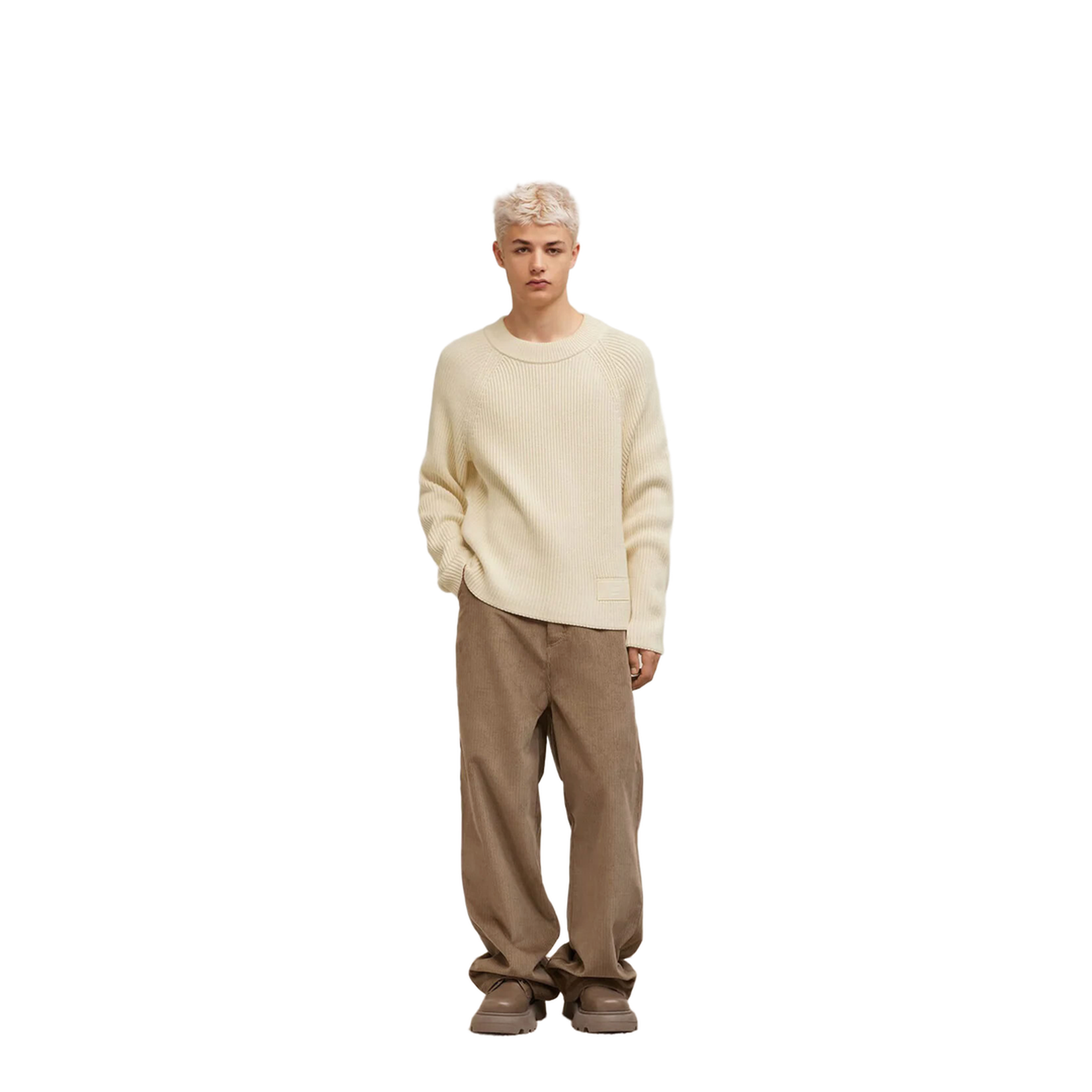 Ivory Jumper with Patch