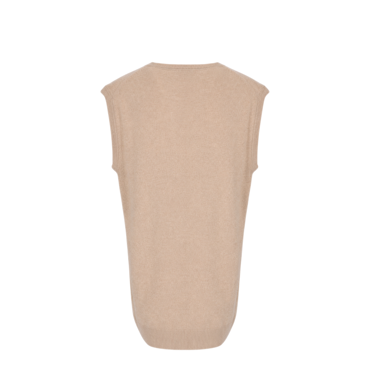MAYFEYR - LA ROSE - Knitwear Gilet Oversize Sabbia - GD2280721866SABBIA