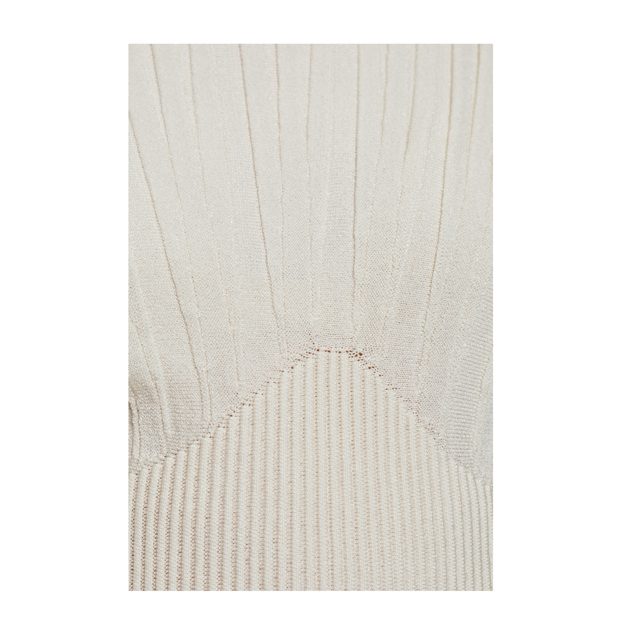 Women's Tube-Knit Jumper White