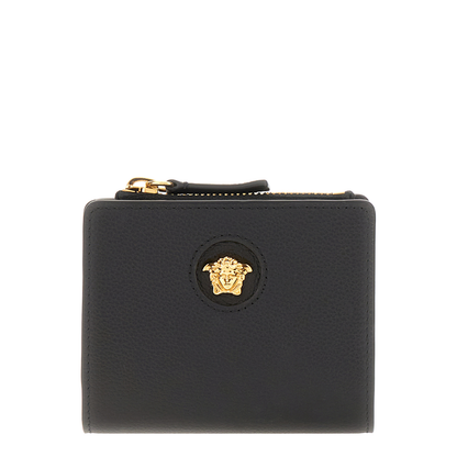 Black leather wallet