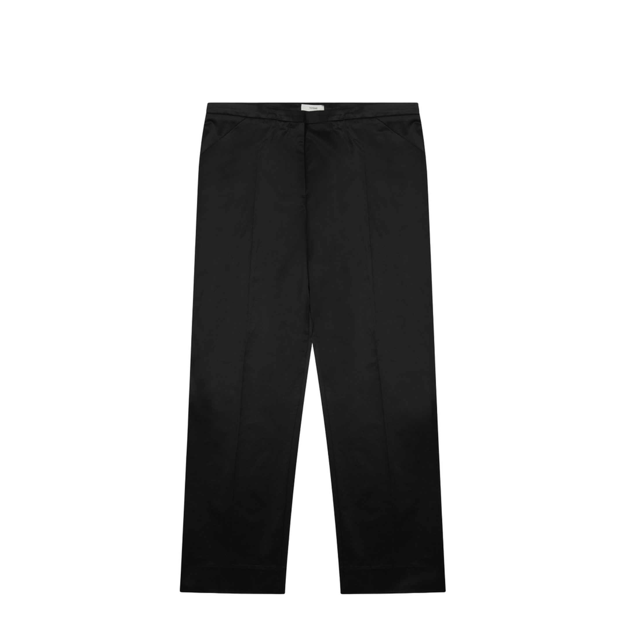 MAYFEYR - Toteme - Cropped Straight Pants - 252WRB0248FB0391BLACK001