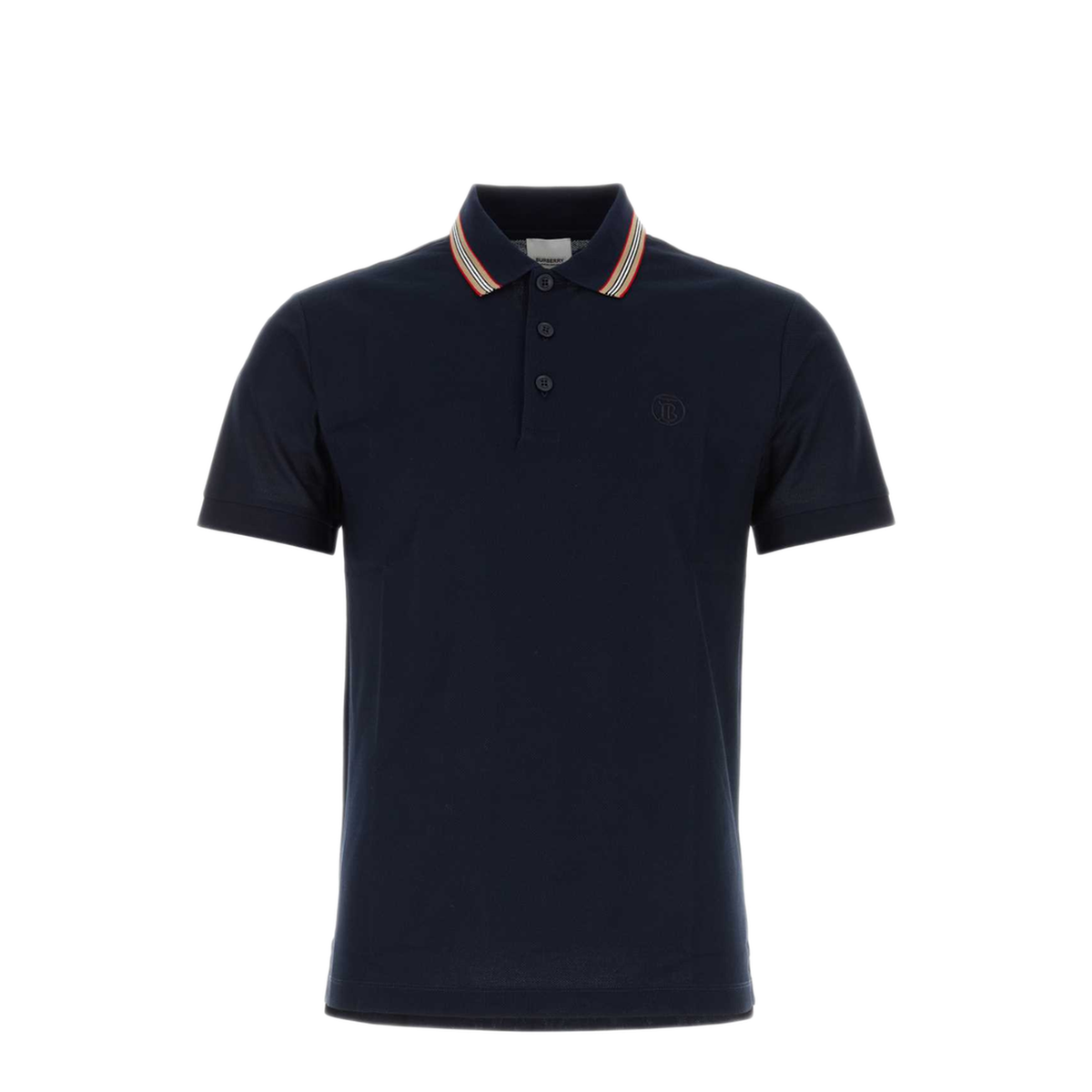 MAYFEYR - Burberry - Midnight Blue Piquet Polo Shirt - 8084019B1488