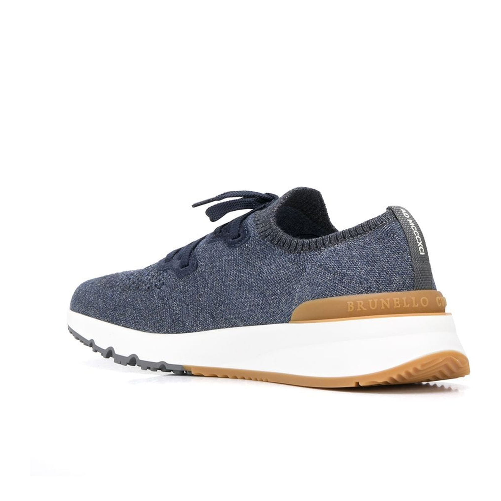 Mesh Knitted Lace Up Trainers