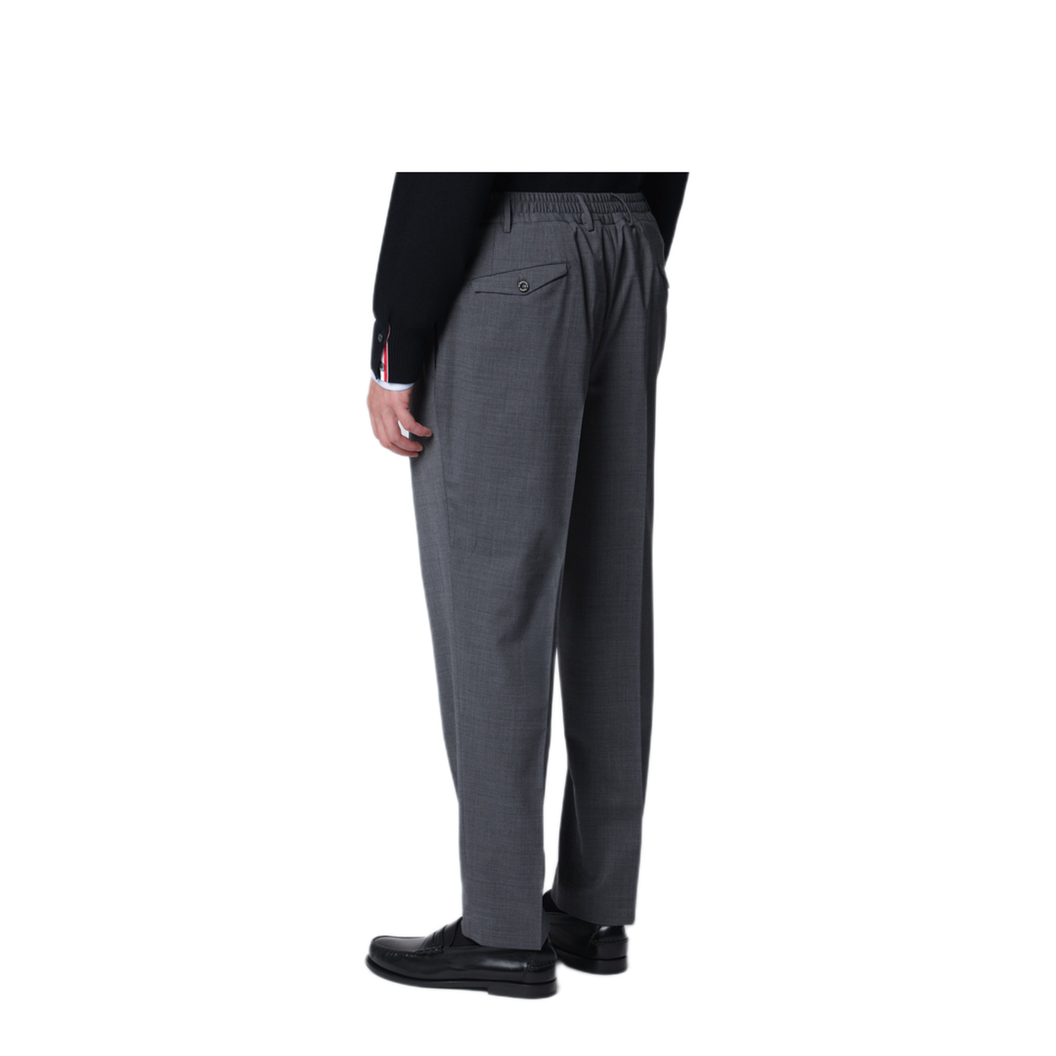 MAYFEYR - Santaniello - Dark Grey Trousers In Wool Blend - E2989WO95