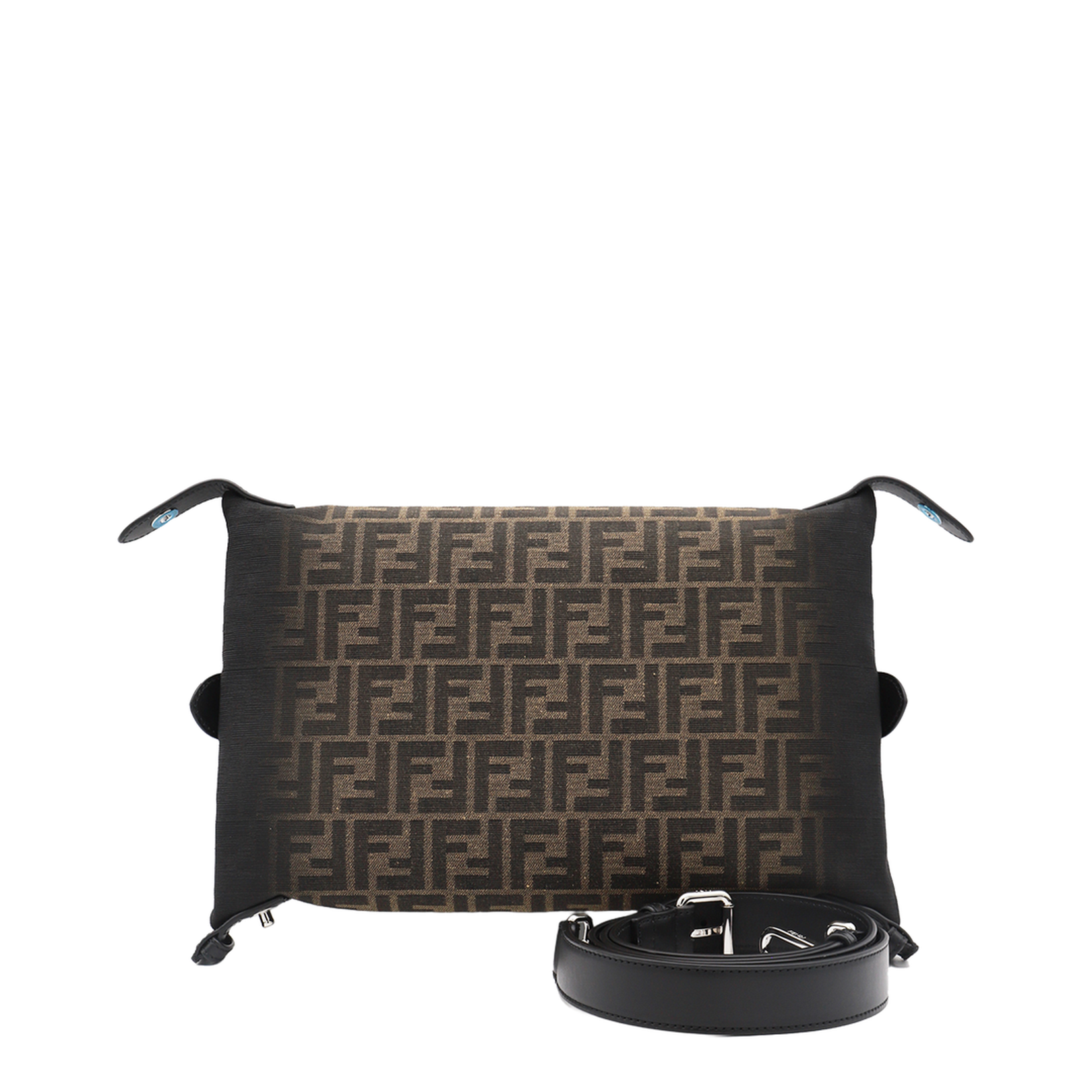 FF Medium Canvas Belt Bags - Brown