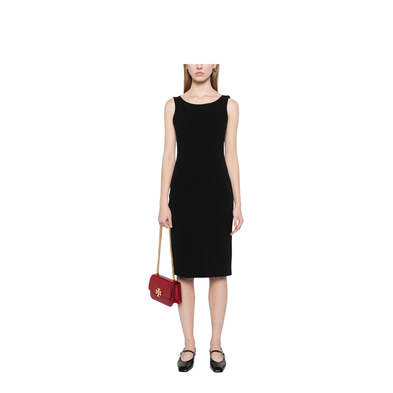 Ottoman Jersey Sheath Dress