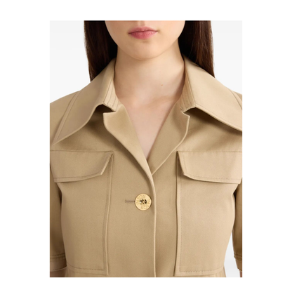 MAYFEYR - Patou - Short-Sleeved Cotton Cropped Jacket - JA0480074