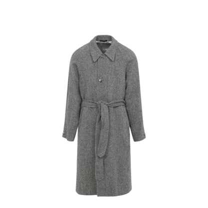 Brown Grey Coat
