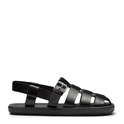 MAYFEYR - Prada - Interwoven Straps Flat Sandals - 2X3093FG001B4LF0002