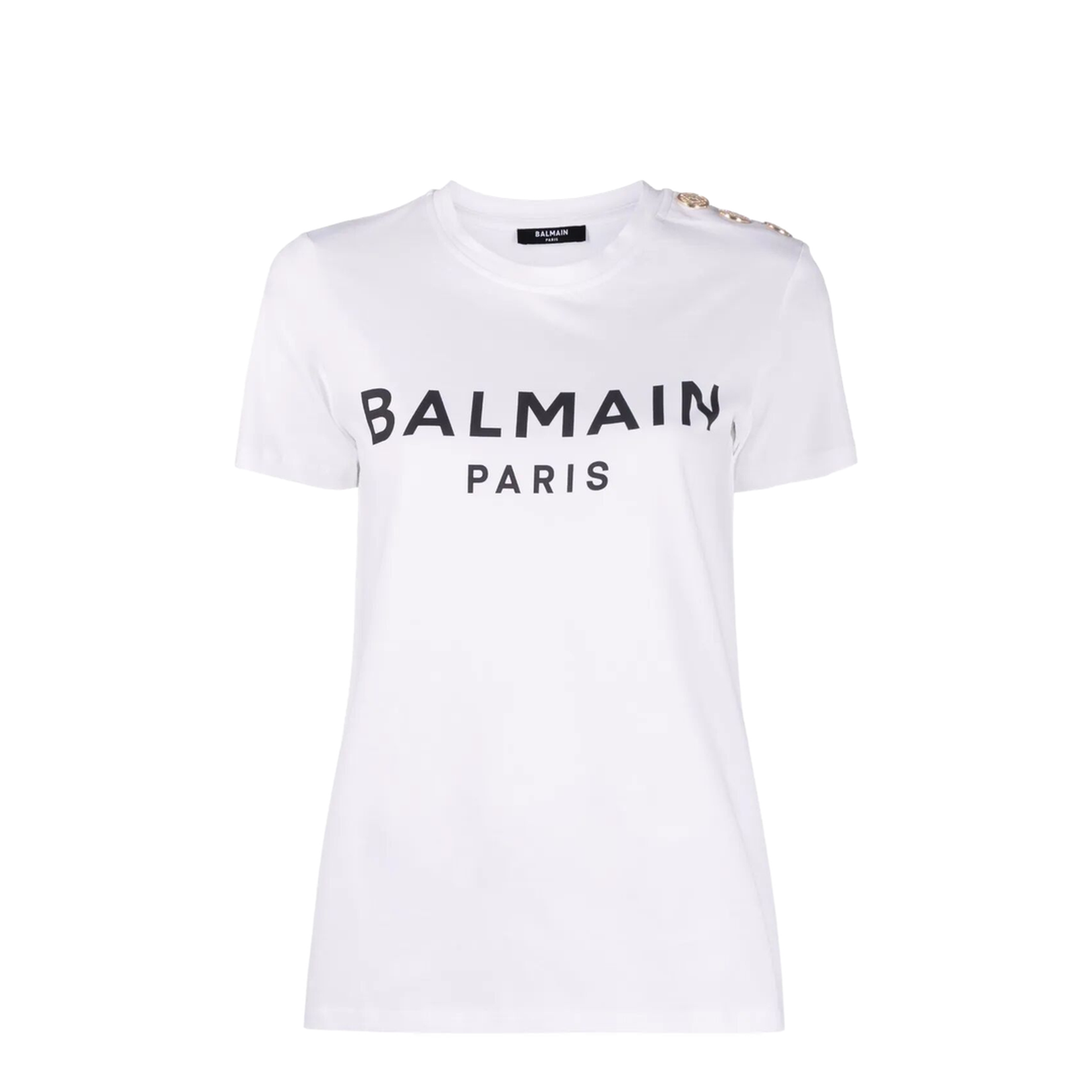 3 Buttons Printed T-Shirt