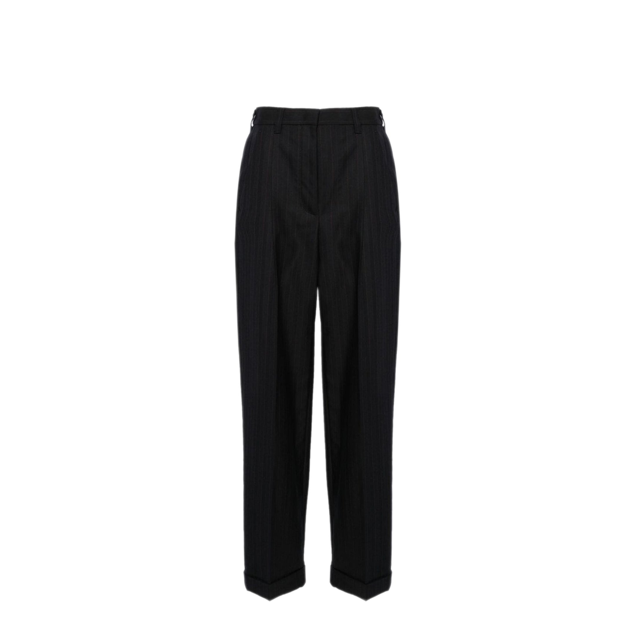 MAYFEYR - Miu Miu - High-Waisted Pinstripe Tailored Trousers - MP1748SOOO13SHF0008