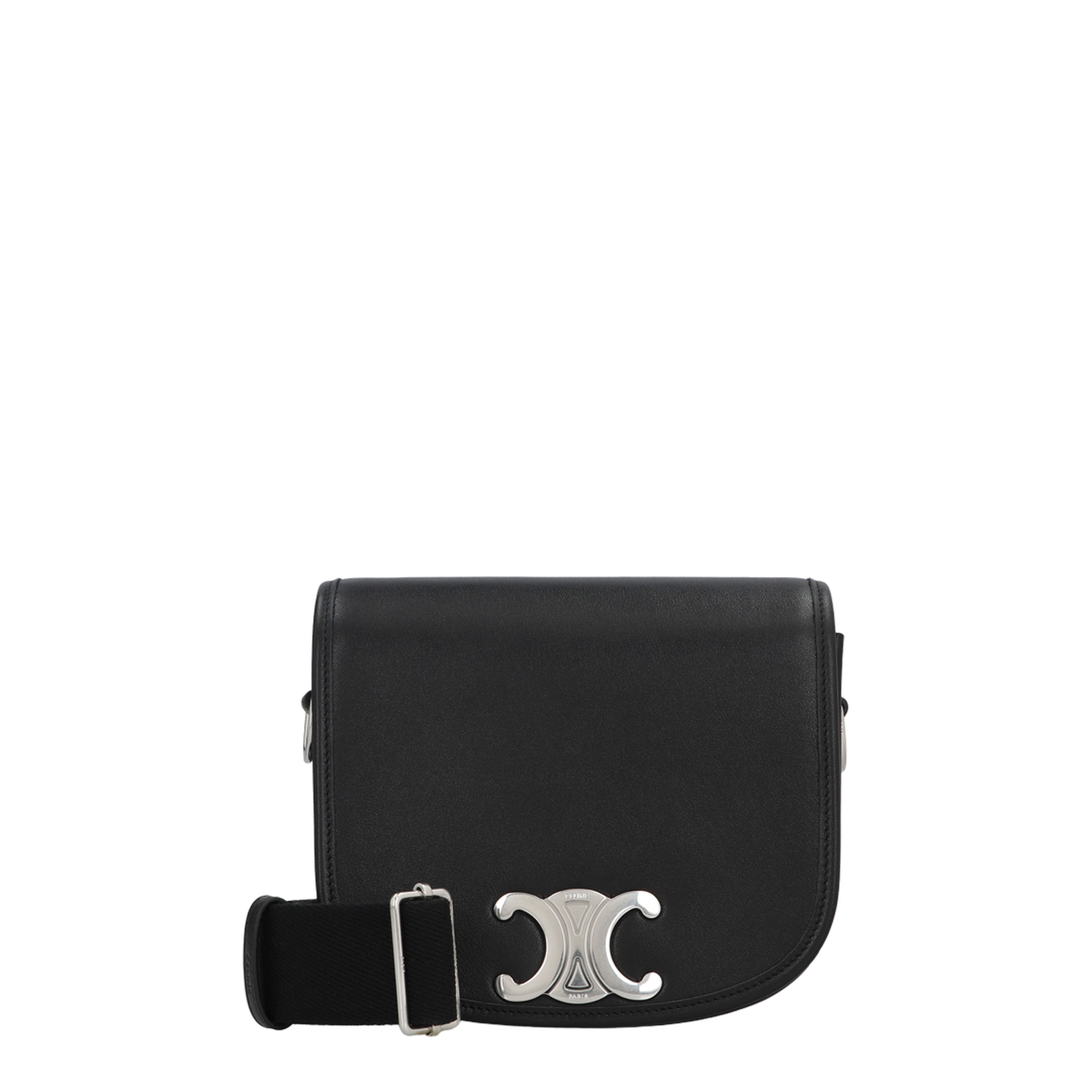 Triomphe Piccola Leather Crossbody Bag