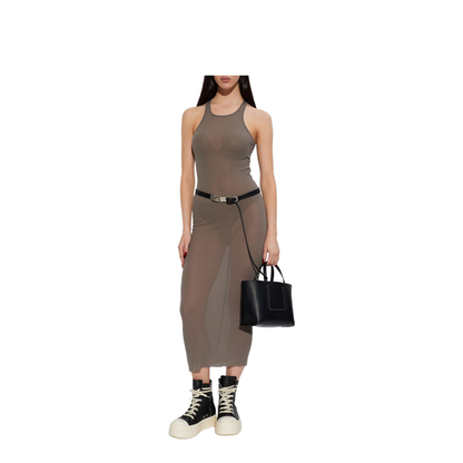 Silk Blend Midi Dress