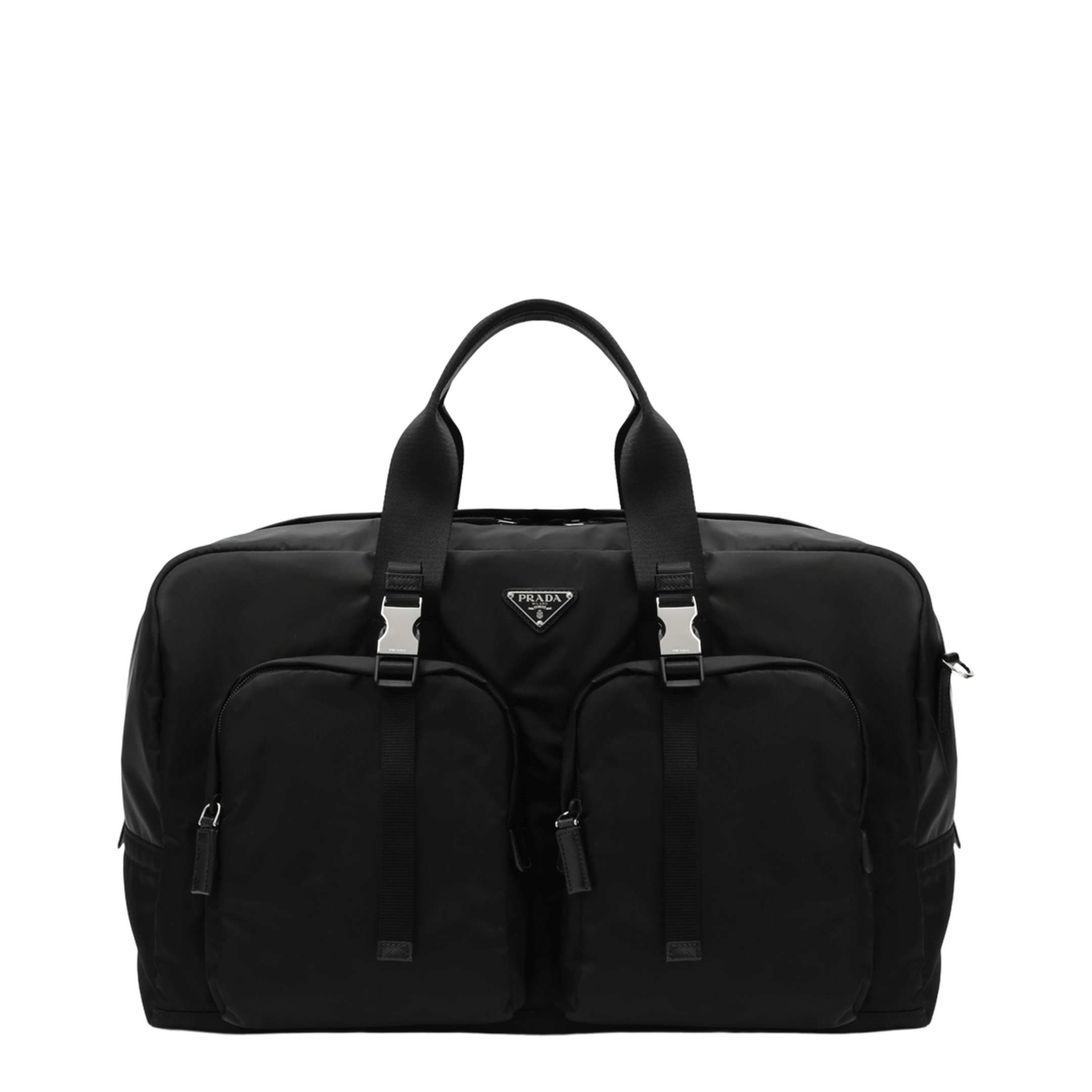 MAYFEYR - Prada - Black Re-Nylon And Saffiano Travel Bag - 2VC006OOM2DMGF0002
