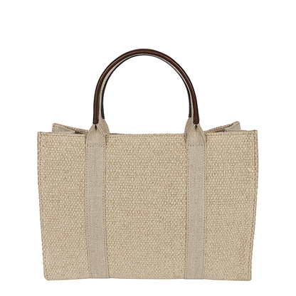 Georgia Canvas Tote - Beige