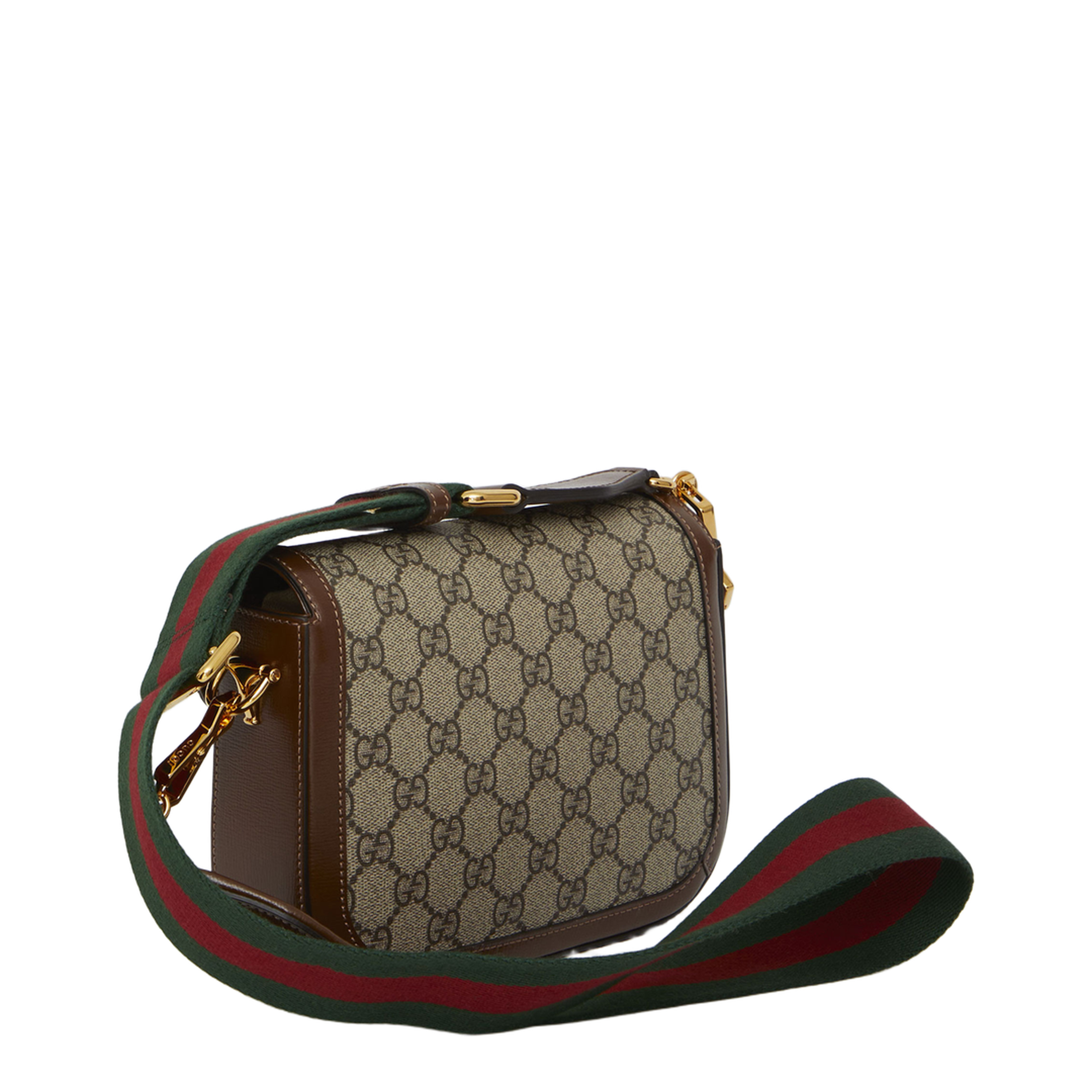 Horsebit 1955 Small Leather Shoulder Bag - Brown