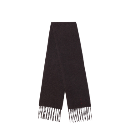 MAYFEYR - Destin - Ebony Brown Wool And Cashmere Scarf - OPUSGRWOEB