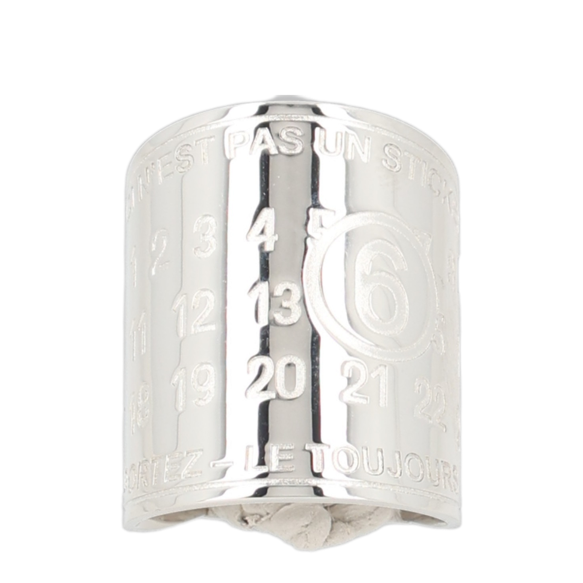 MAYFEYR - Mm6 Maison Margiela - Logo Ring - SM6UQ0123P9220951