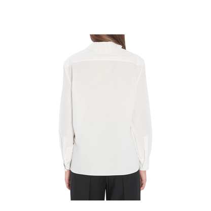 Crumpled Poplin Blouse