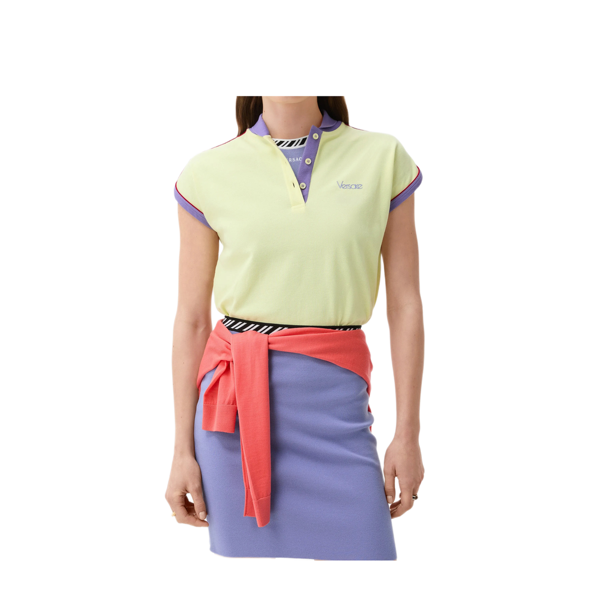 MAYFEYR - Versace - Cotton Piqu Polo Shirt - 10251051A184322YC60
