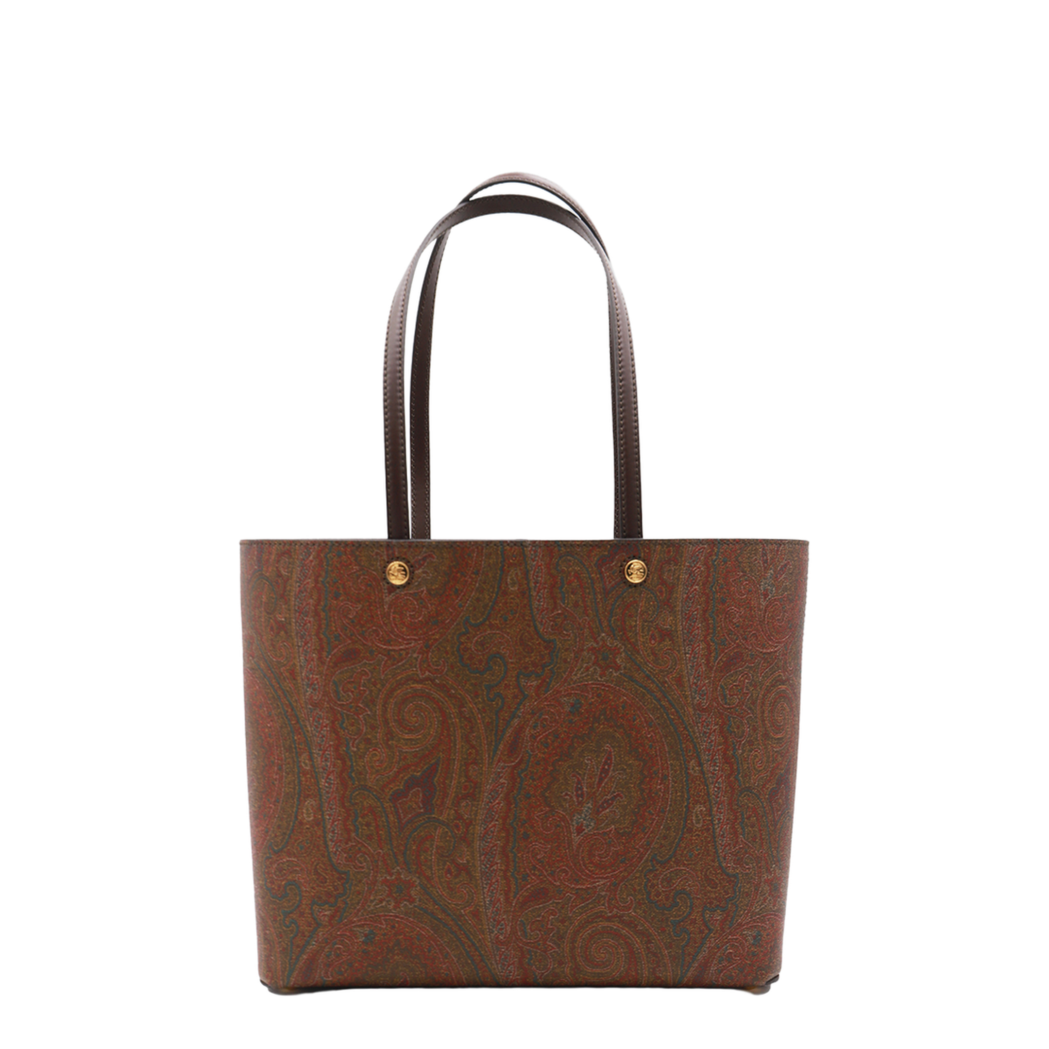 Essential Medium Paisley Jacquard Tote Bag - Brown