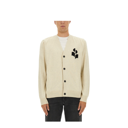 MAYFEYR - Marant - Cardigan With Logo - CA0077HAA1L04H02LY