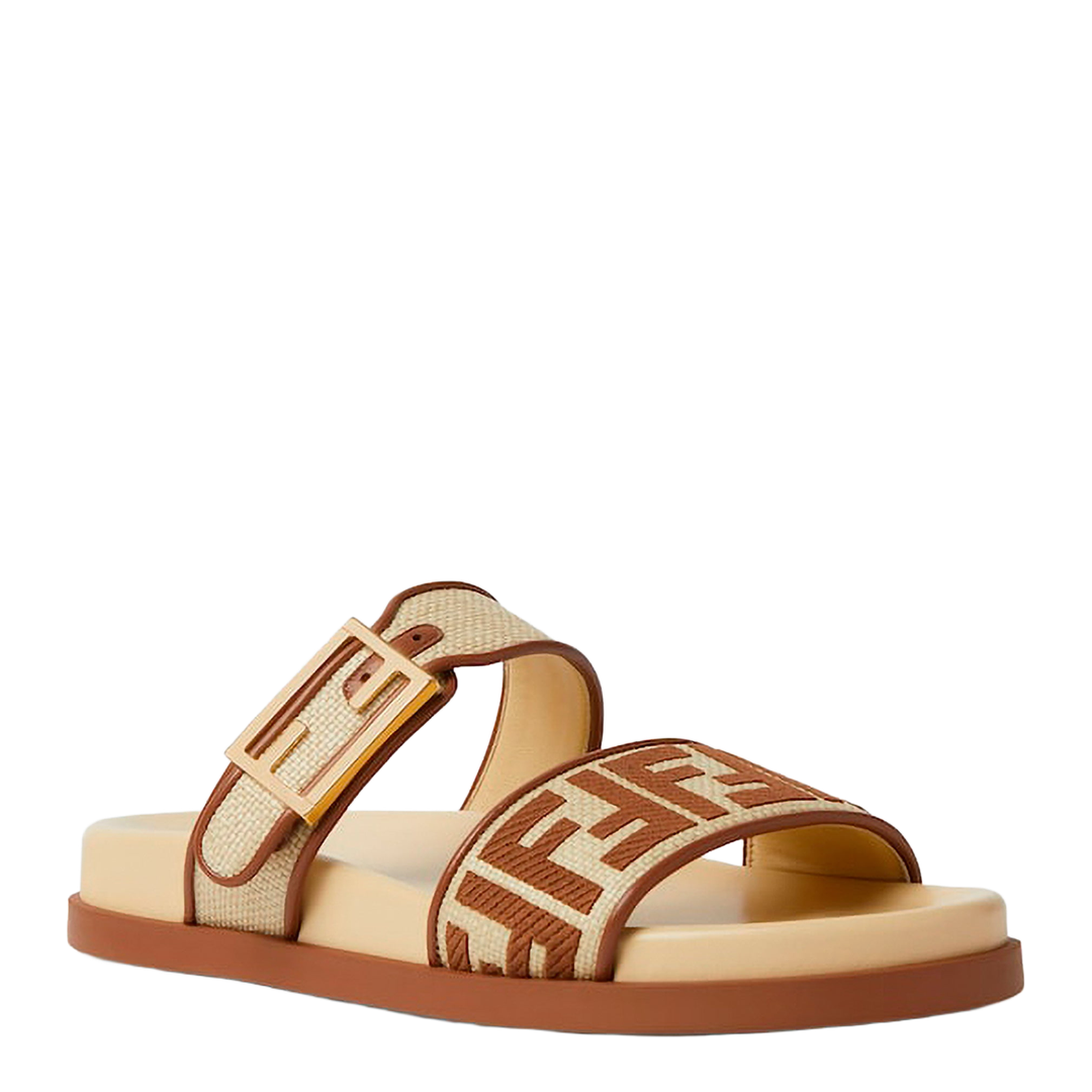 MAYFEYR - Fendi - Slide Feel In Rafia Beige - 8X8710ABN3F1WQJ