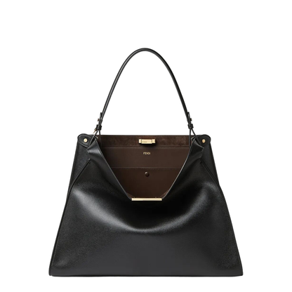 MAYFEYR - Fendi - Large Leather And Suede Bag - 8BN369AWPF