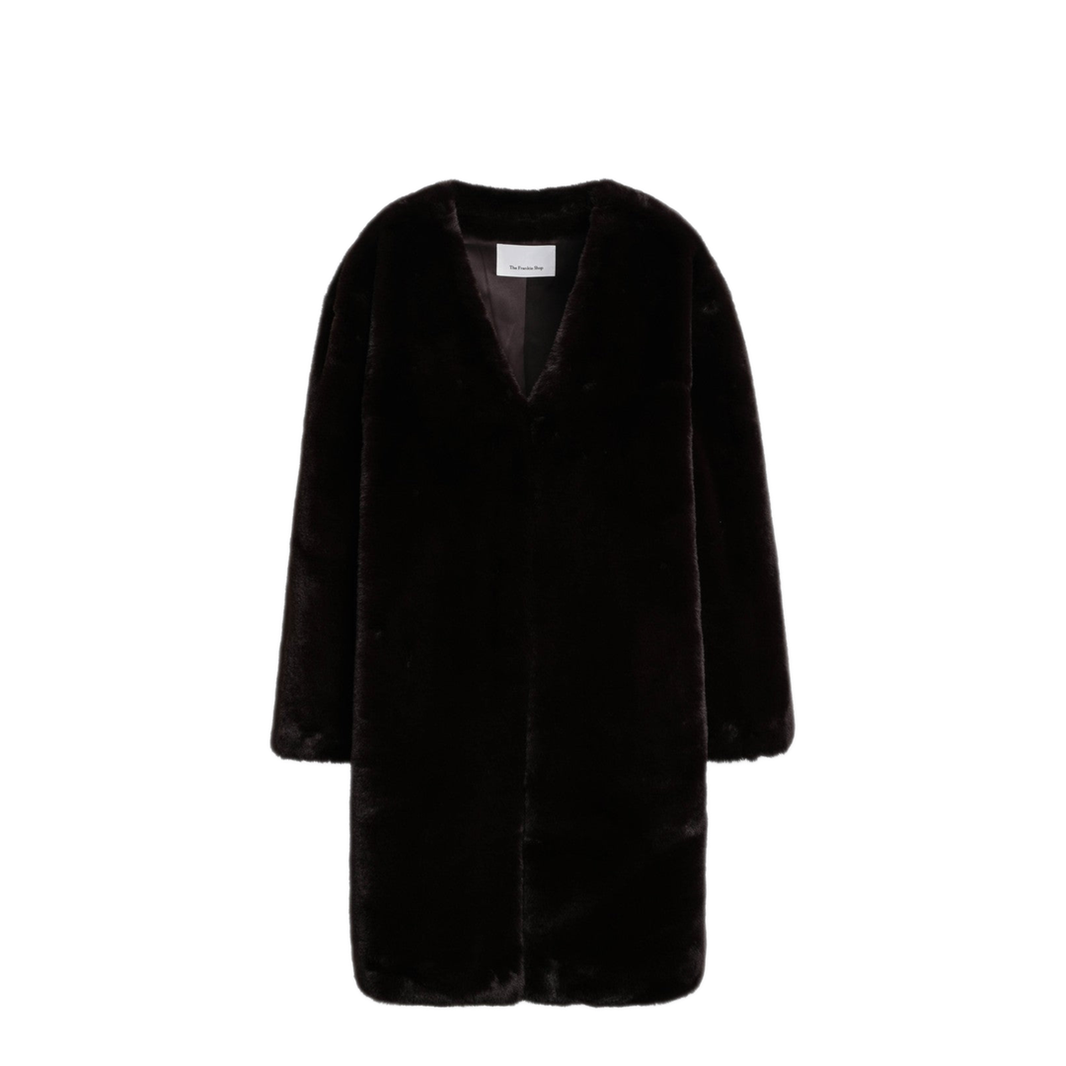 MAYFEYR - The Frankie Shop - Brown Faux Fur Coat - COFS21137PL200