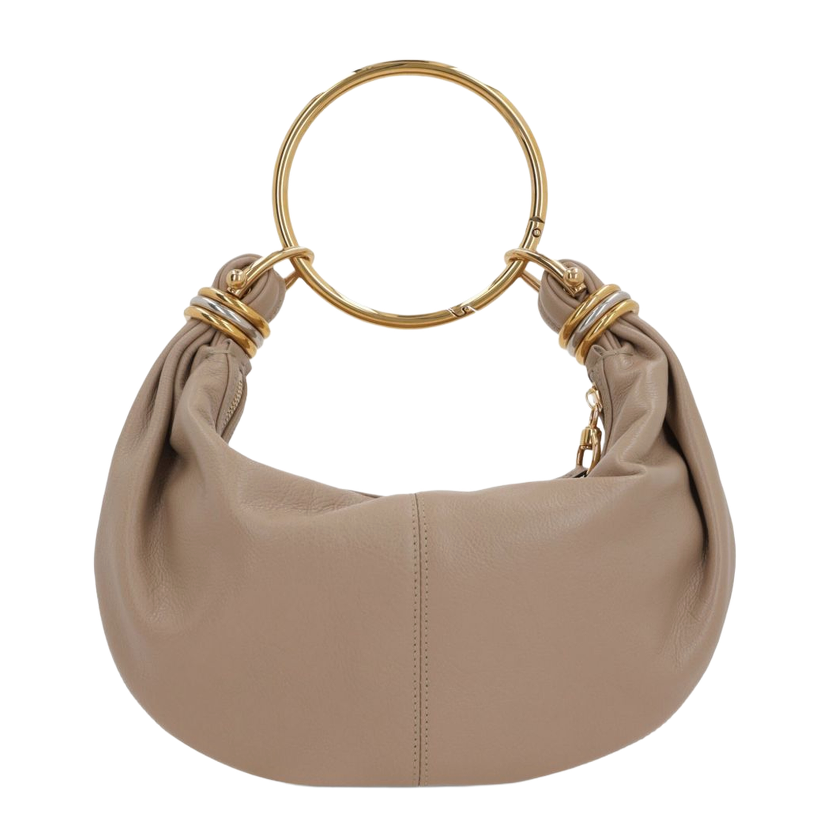 Zip Fastening Top Handle Handbag