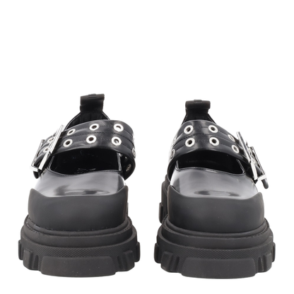 Ballerina with Logo Buckle