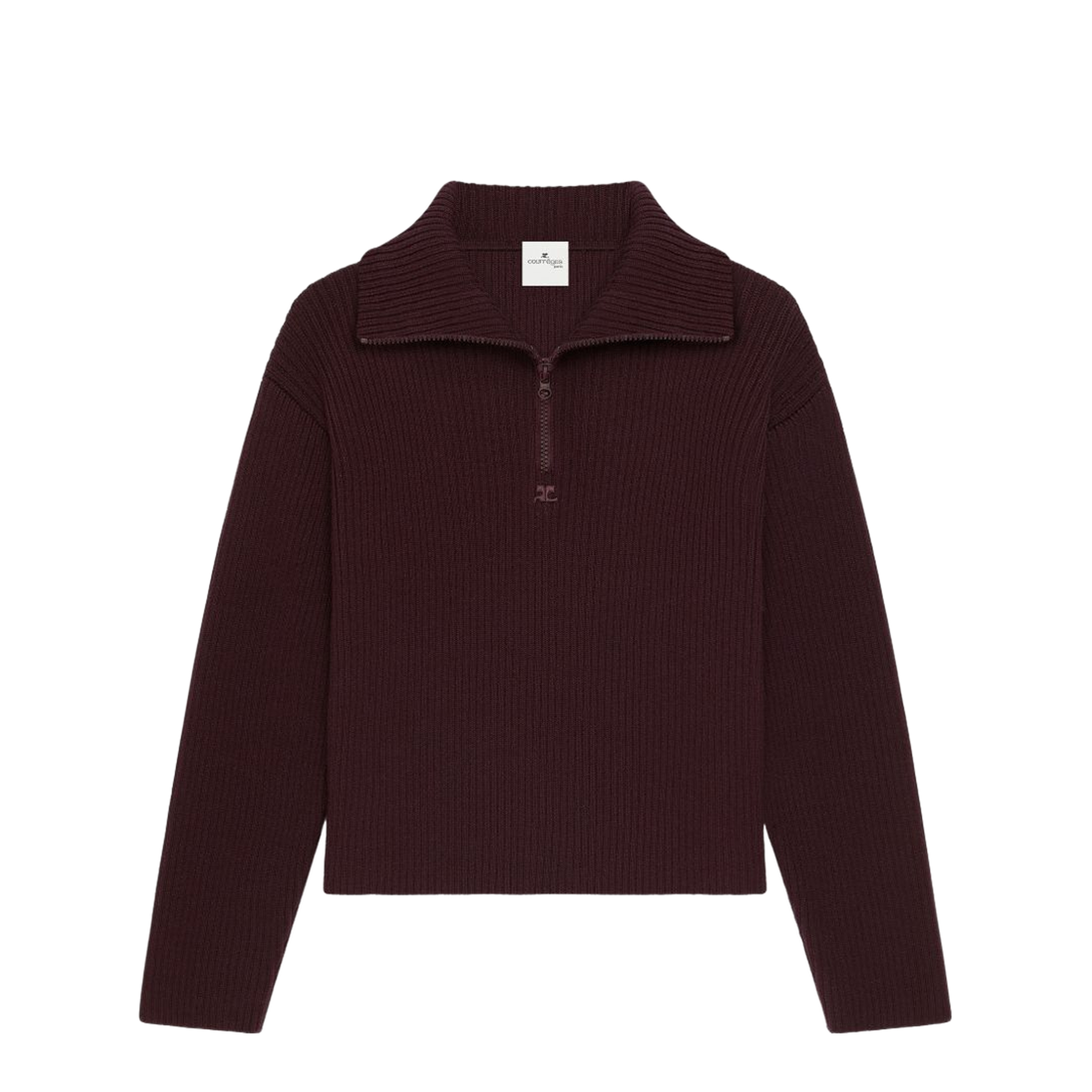 MAYFEYR - Courreges - Pre Sweaters Bordeaux - 326MPU278FI00854090