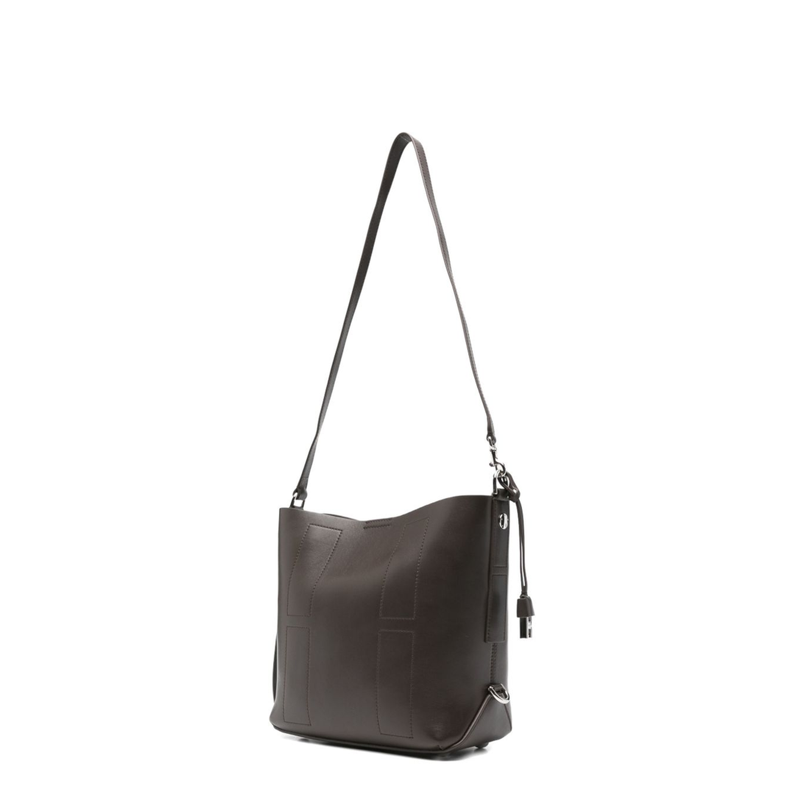 Hocket Small Leather Hobo Bag