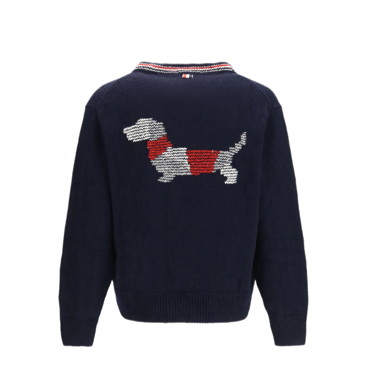 MAYFEYR - Thom Browne - Hector Donegal Yarn Cardigan - MKC647AY1506415