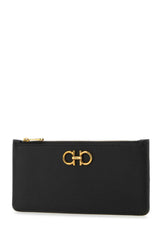 Gancini Cardholder, Gold Hardware