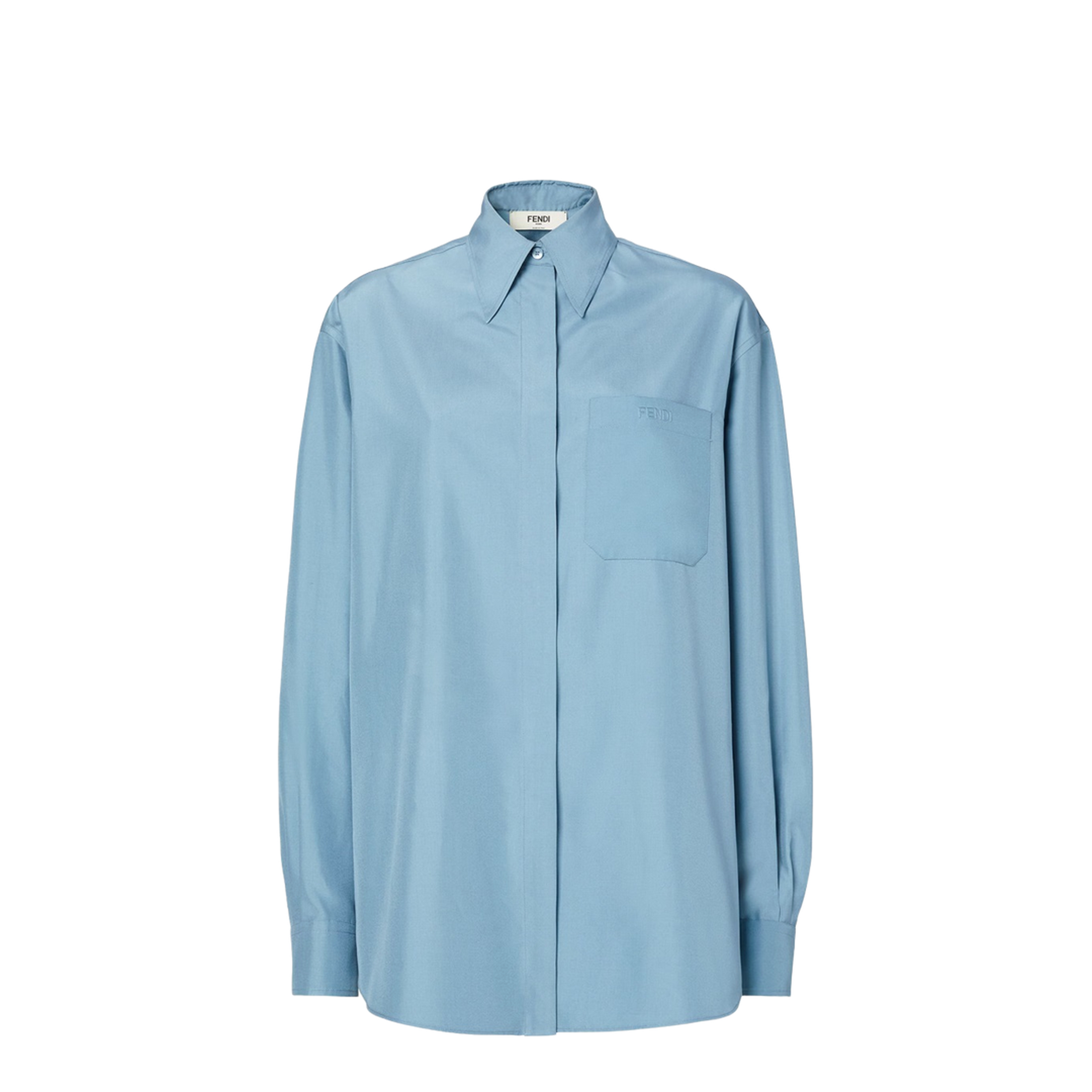 fendi dress shirt Fendi Shirt With Logo – MAYFEYR