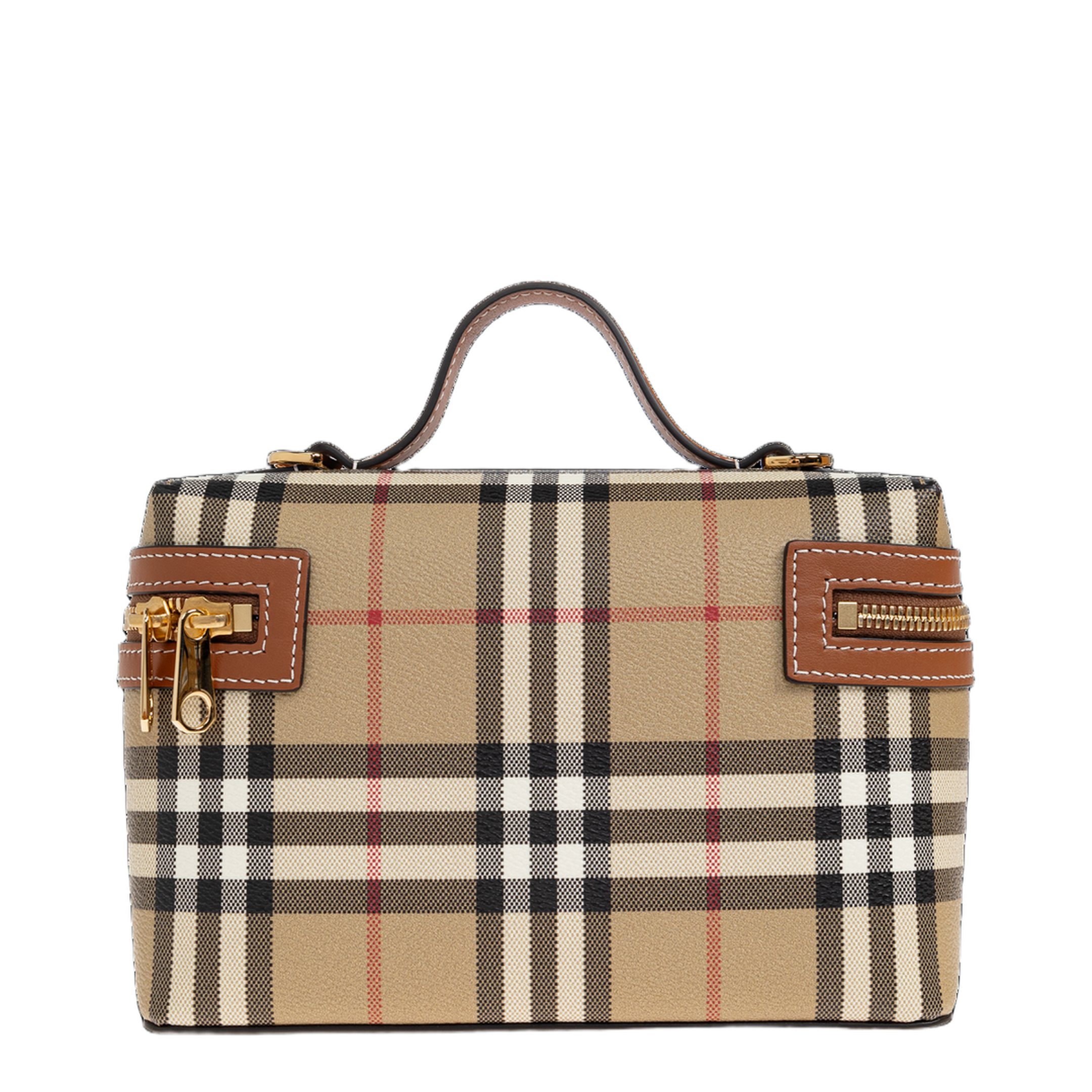 MAYFEYR - Burberry - Vanity Case Accessories - 8120525A9534VNTGCHKBRIARBROWN