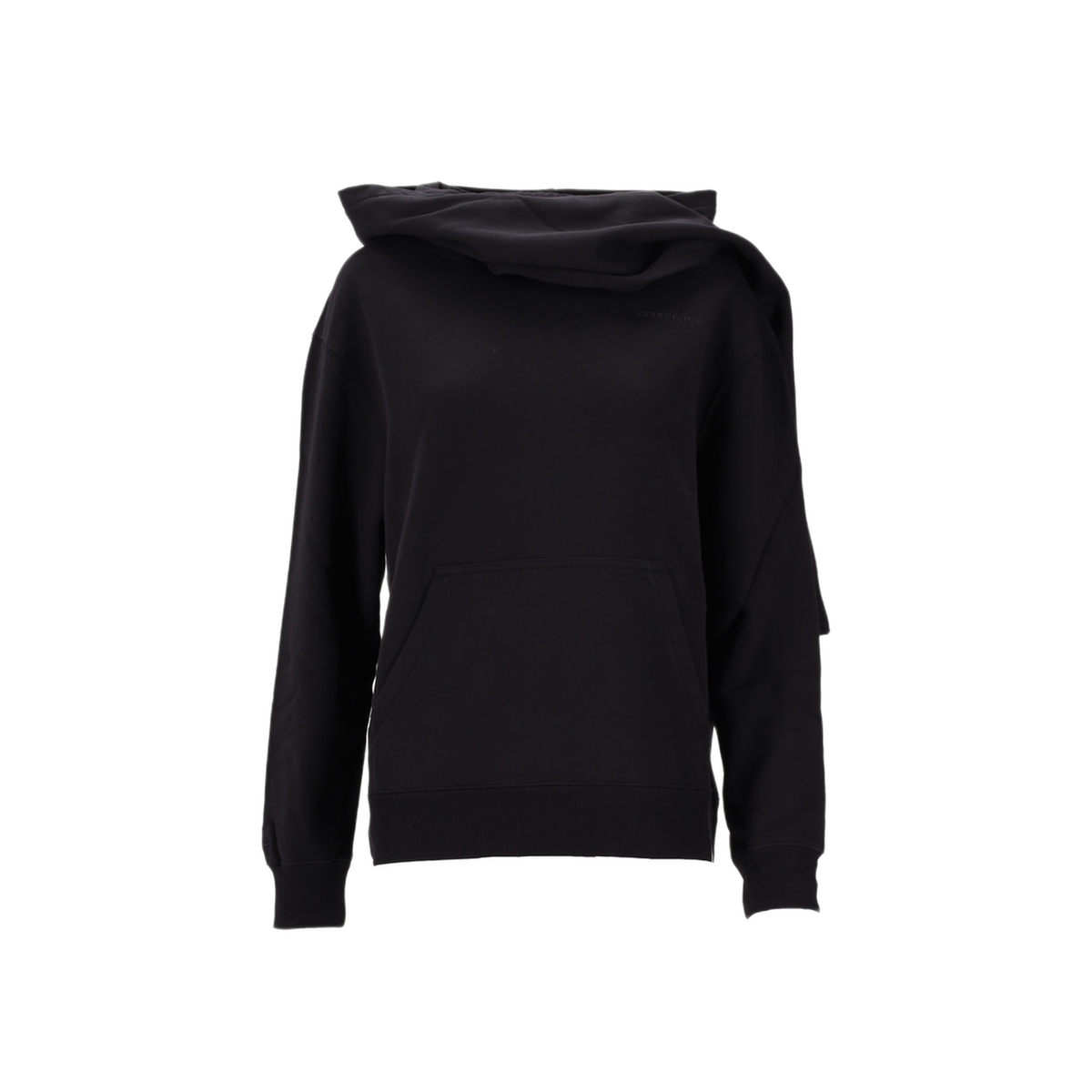 MAYFEYR - Courreges - Hoodie Scarf Embroidered - 325JHO047JS02349999