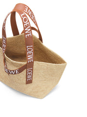 Fold Shopper Raffia Tote Bag